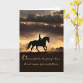 Beileid Karte (Gelbe Blume)