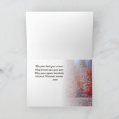 Beileid-Karte 15a Karte (Innenseite)