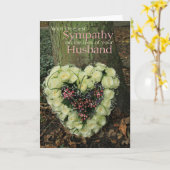 Beileid-Karte für die Rose von Bandverlusten Karte (Gelbe Blume)