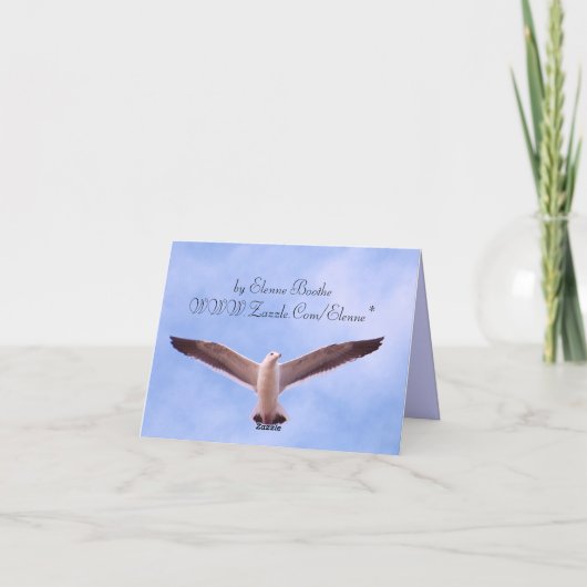 Beileid-Karte Karte (Rückseite)