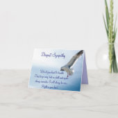 Beileid-Karte Karte (Vorderseite)