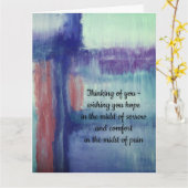 Beileid-Karte von dalDesignNZ Karte (Gelbe Blume)