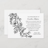 Beileid Kaskadierung von Zweigen dank Karte (Vorne/Hinten)