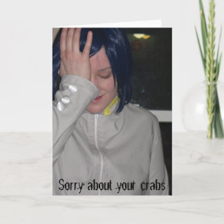 Beileid - Krebse Karte