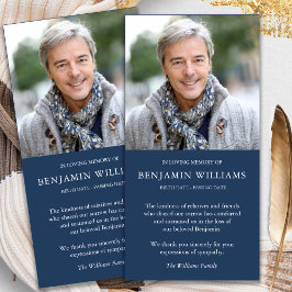 Beileid Loss Foto Navy Beerdigung Danke Karten