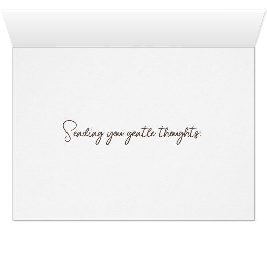 Beileid Loss Golden Retriever (Innenansicht Horizontal (Unten))