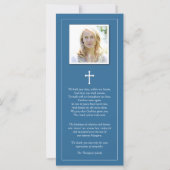 Beileid Mary & Angels Beerdigung Dankeschön Karte (Rückseite)