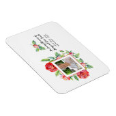 Beileid Memorial FOTO Bereavement Loss Rose Magnet (Rechte Seite)