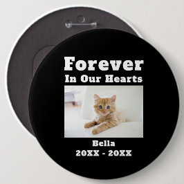 Beileid-Memorial für Haustiere für immer in unsere Button