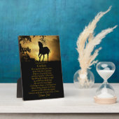 Beileid Memorial Individuelle Name Fotoplatte (Seite)