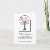 Beileid Memorial Vielen Dank Foto-Karte Dankeskarte (Vorderseite)