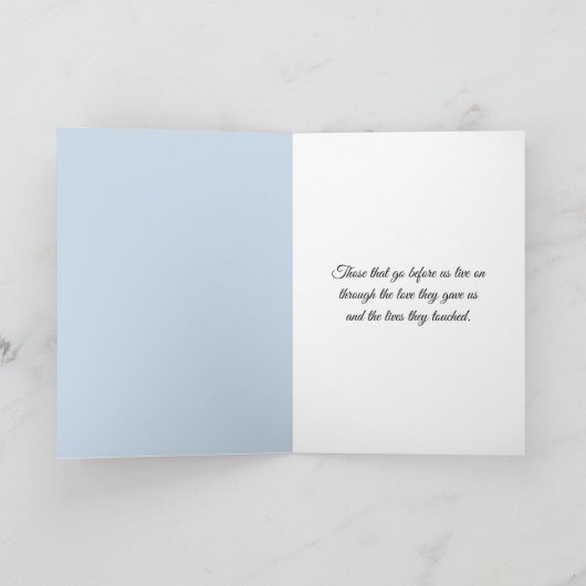 Beileid Misty Mountain Valley Karte (Innenseite)