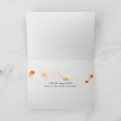 Beileid mit Blumenstrauß Karte (Innenseite)