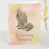 Beileid mit Gedicht zum Heimverlustspiel | Persona Karte (Gelbe Blume)