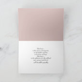 Beileid mit Regentropfen Karte (Innenseite)