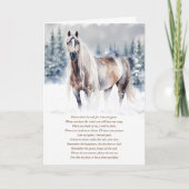 Beileid mit spirituellem Gedicht Karte (Vorderseite)