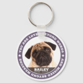 Beileid Modernes, benutzerdefiniertes Foto für Hau Schlüsselanhänger (Vorderseite)