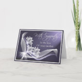 Beileid - Mutterverlust Karte (Vorderseite)