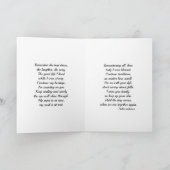 Beileid-Note-Karte "Limb Fallen" (Innenseite)