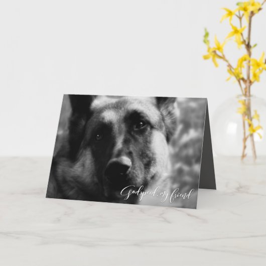 Beileid "Pet Loss" Karte (Gelbe Blume)