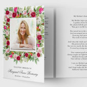 Beileid Pink Floral Beerdigung Danke Karten