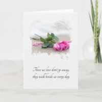 Beileid Pink Roses am Strand