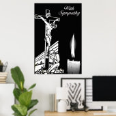 Beileid Poster (Heimbüro)