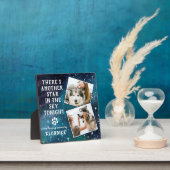 Beileid Quote Pet Loss Dog Memorial Fotoplatte (InSitu)