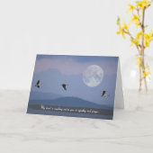 Beileid religiös karte (Gelbe Blume)