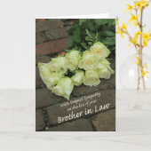 Beileid-Rose Karte (Gelbe Blume)