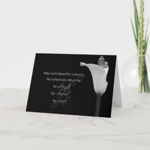 Beileid-Schmetterling in Kalk Karte