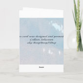 Beileid: Sie sind nicht allein Llama Karte (Rückseite)