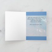 Beileid: Sie sind nicht allein Llama Karte (Innenseite)