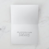 Beileid-Sonnenaufgang mit Brick Arch Karte (Innenseite)