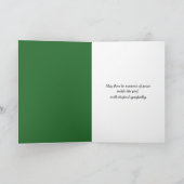 Beileid Sunams auf dem Waldweg Karte (Innenseite)