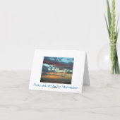 Beileid - Tod eines Mannes Karte (Rückseite)