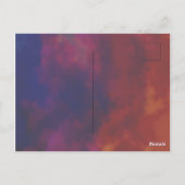 Beileid "Trail de Stars" Postkarte (Rückseite)