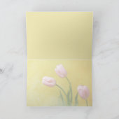 Beileid-Tulpen Karte (Innenseite)