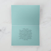 Beileid über den Verlust des Hundes/des Begleiters Karte (Innenseite)