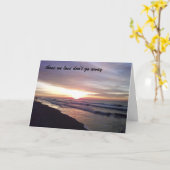 BEILEID - VERLUST IHRES VATES KARTE (Gelbe Blume)