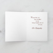 Beileid Verlust von Bruder, Ozean, religiös Karte (Innenseite)