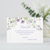 Beileid Vielen Dank für Ihre Karte (Stehend Vorderseite)