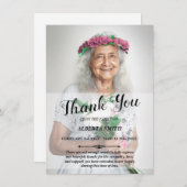 Beileid Vielen Dank für Ihre Karte (Vorne/Hinten)