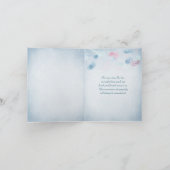 Beileid Vielen Dank Karte (Innenseite)