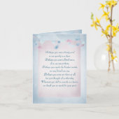 Beileid Vielen Dank Karte (Gelbe Blume)