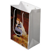 Beileid (von Briton Riviere) Mittlere Geschenktüte (Vorderseite Schrägansicht)