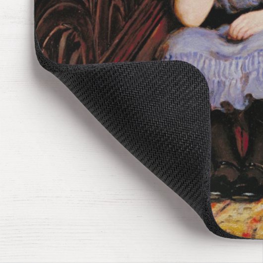 Beileid (von Briton Riviere) Mousepad (Ecke)