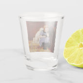 Beileid (von Briton Riviere) Schnapsglas (Rückseite)