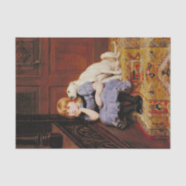 Beileid (von Briton Riviere) Seidenpapier