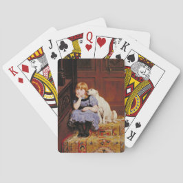 Beileid (von Briton Riviere) Spielkarten